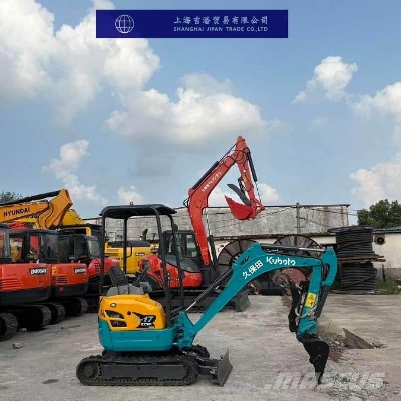 Kubota U 17 Mini bageri <7t