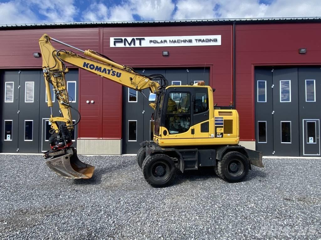 Komatsu PW 148-10 Bageri na kotačima