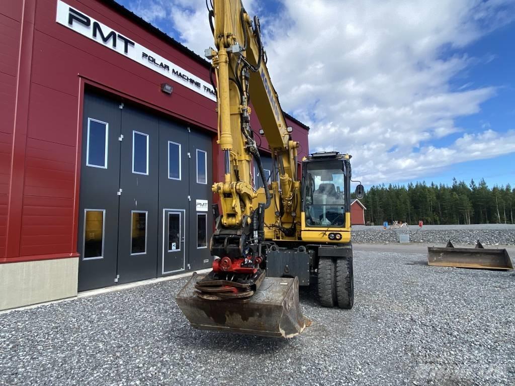 Komatsu PW 148-10 Bageri na kotačima