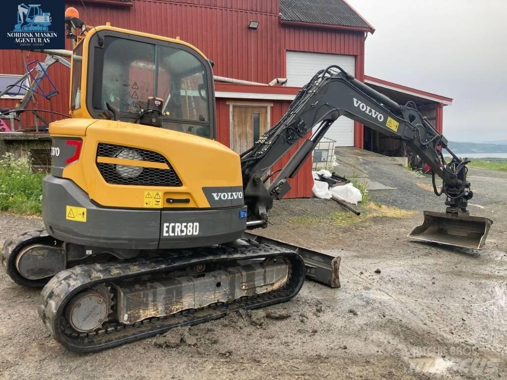 Volvo ECR 58 D Mini bageri <7t