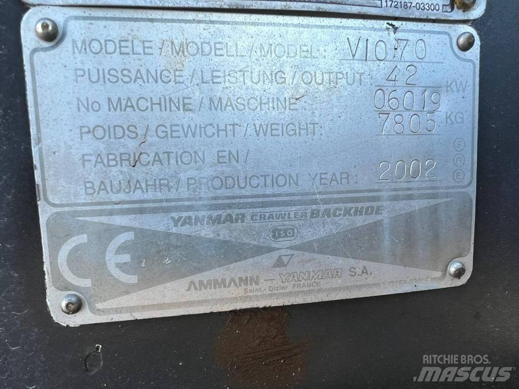 Yanmar Vio 70 Bageri gusjeničari