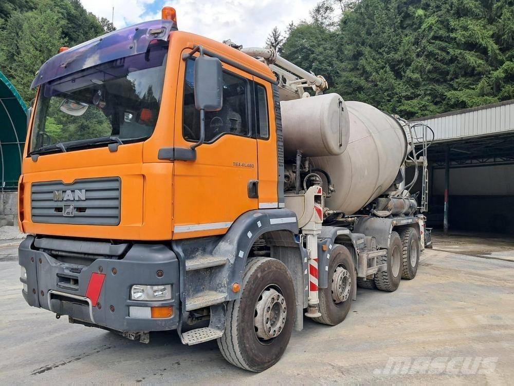 MAN TGA 41.480 Kamioni mikseri za beton
