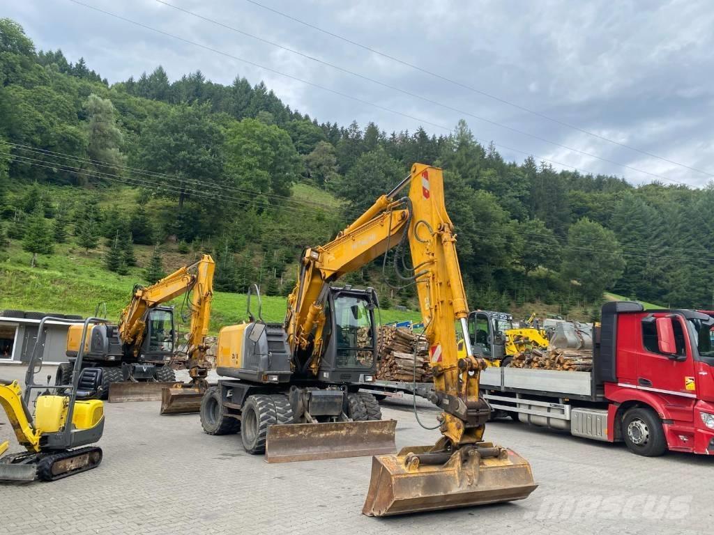 Hitachi ZX 140 W-3 Bageri na kotačima