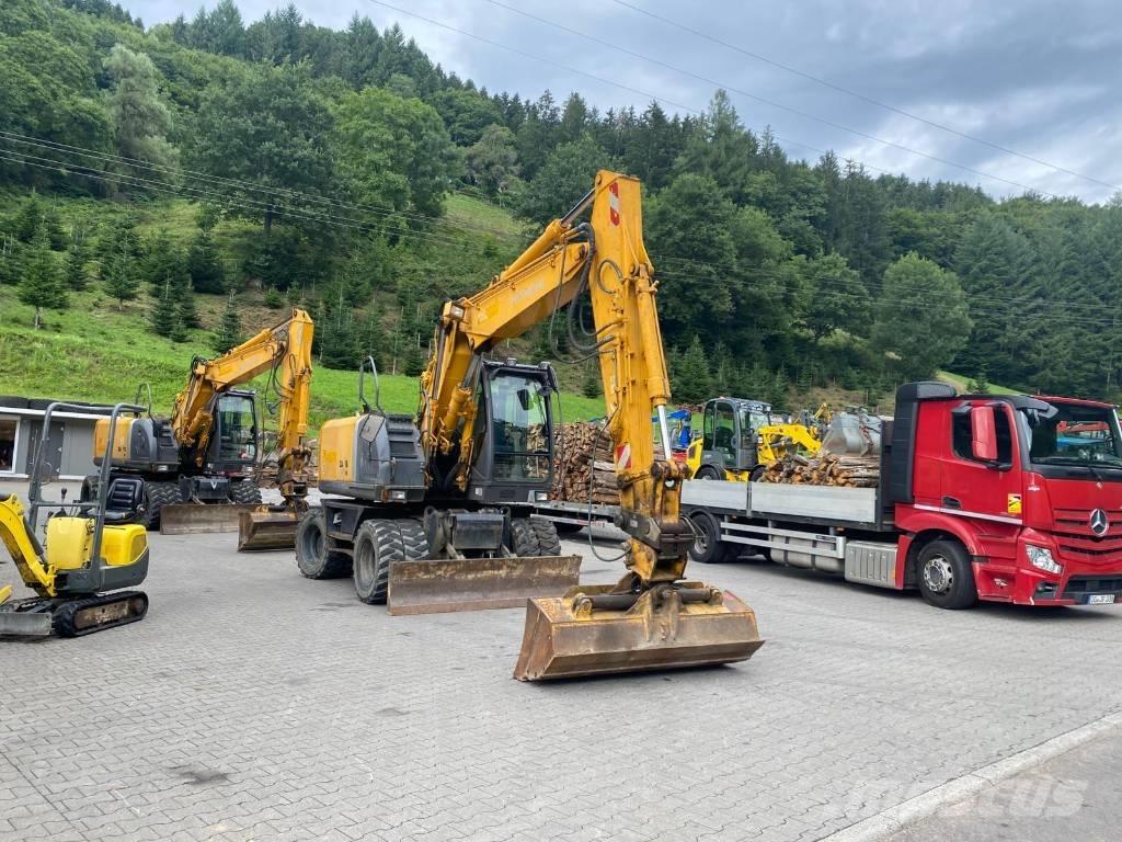 Hitachi ZX 140 W-3 Bageri na kotačima