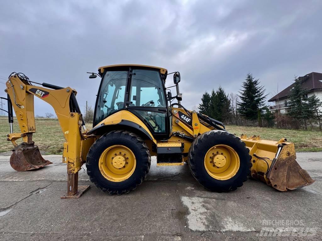 CAT 444F, JOYSTICK Utovarni rovokopači