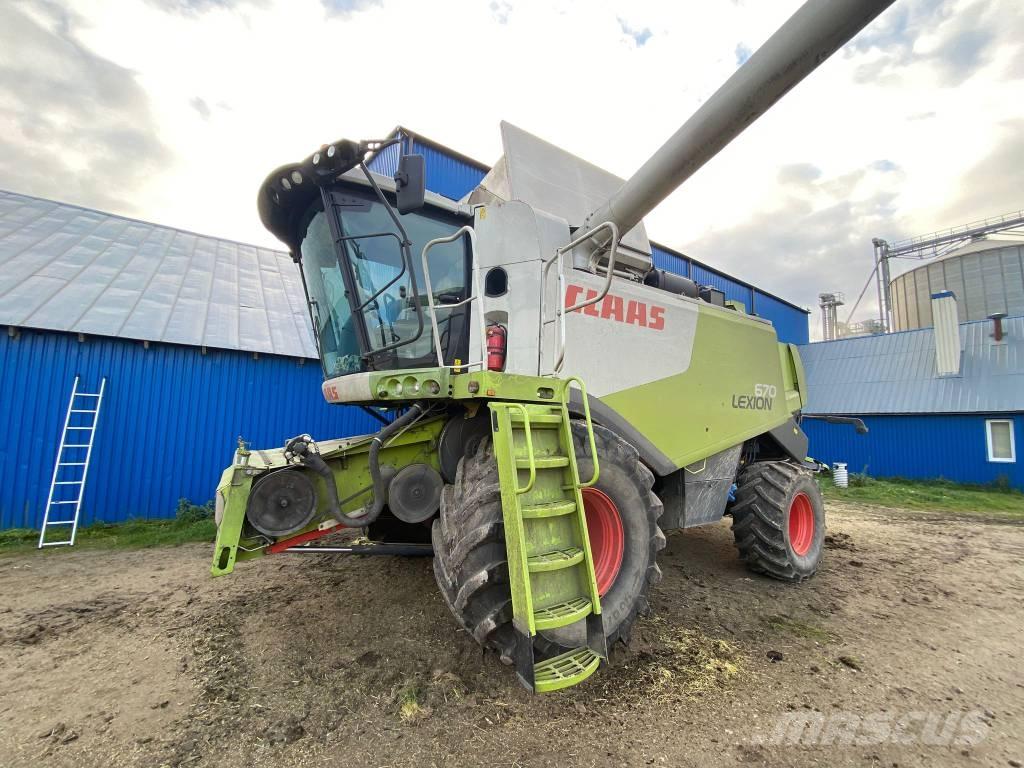 CLAAS Lexion 670 Kombajni