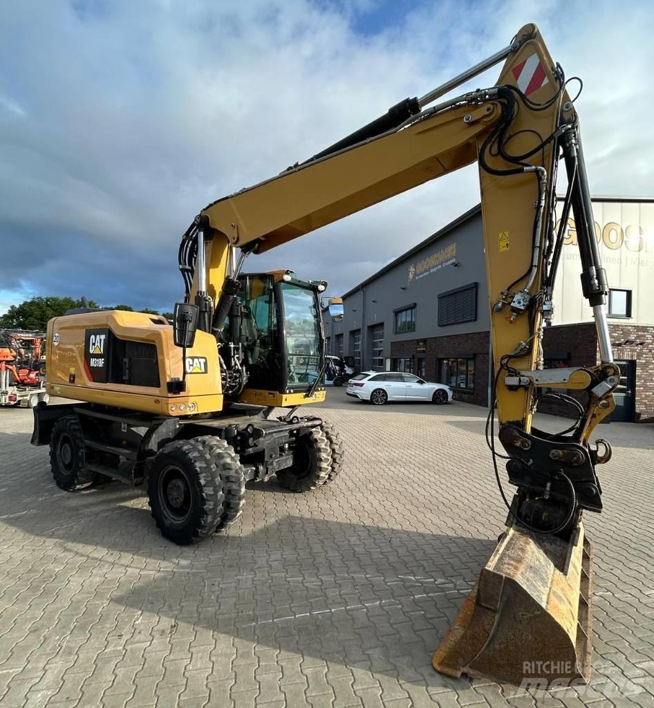 CAT M 318 F Bageri na kotačima