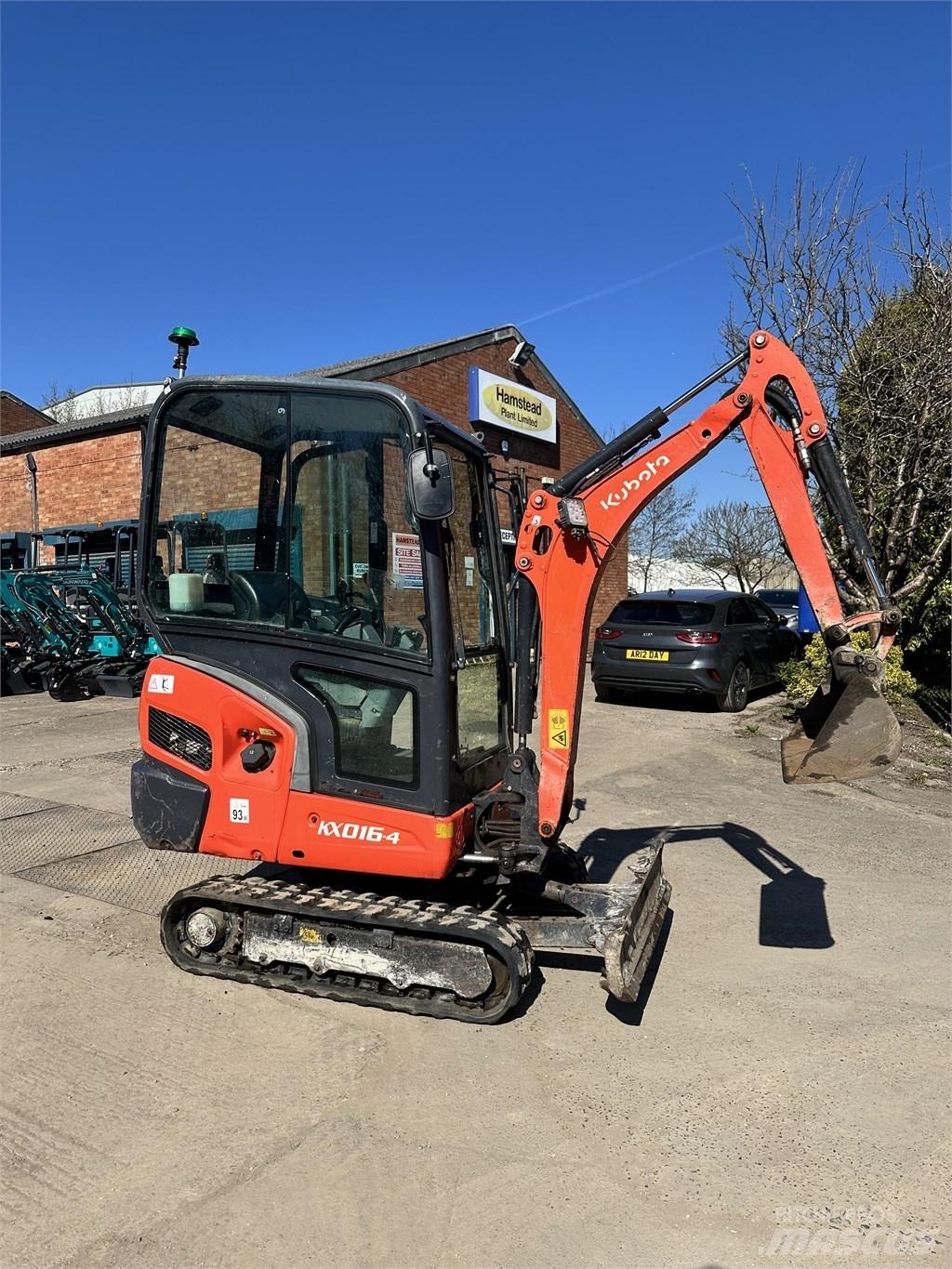 Kubota KX 016-4 Mini bageri <7t