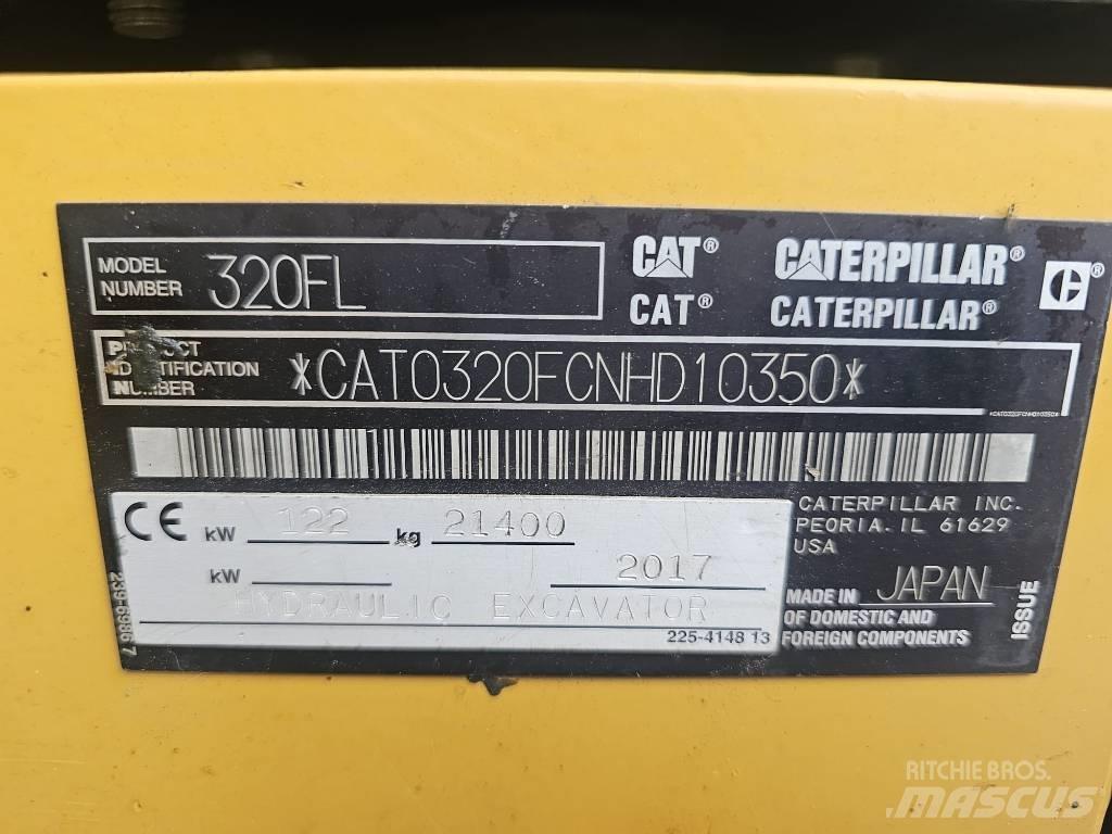 CAT 320FL Bageri gusjeničari
