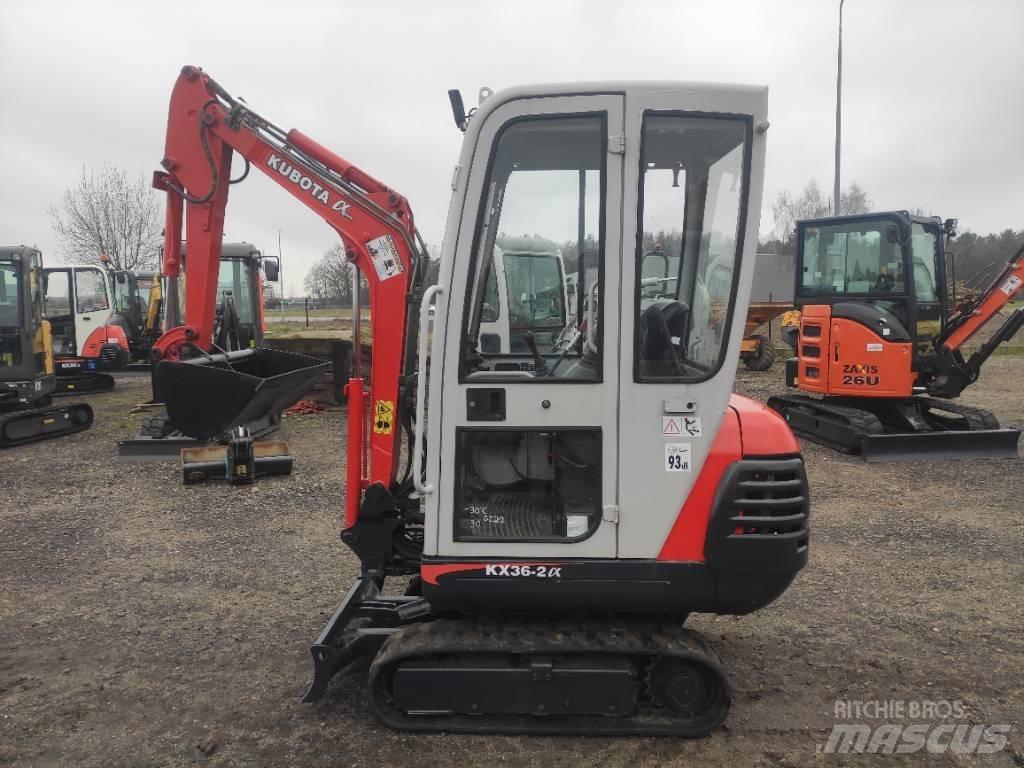 Kubota KX 36-2 alfa Mini bageri <7t