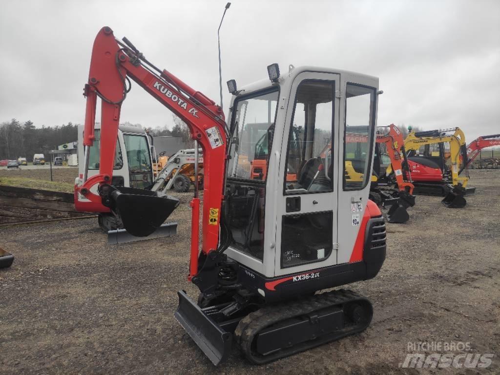 Kubota KX 36-2 alfa Mini bageri <7t