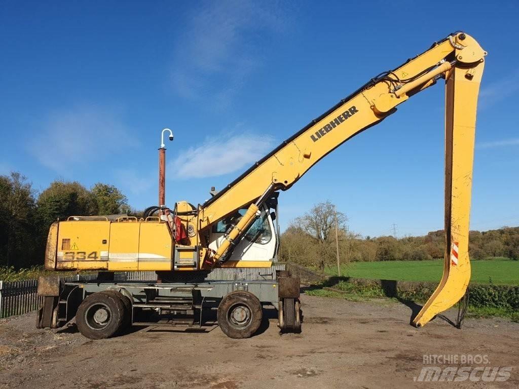 Liebherr A 934 C Bageri za manipuliranje materijalom / otpadom