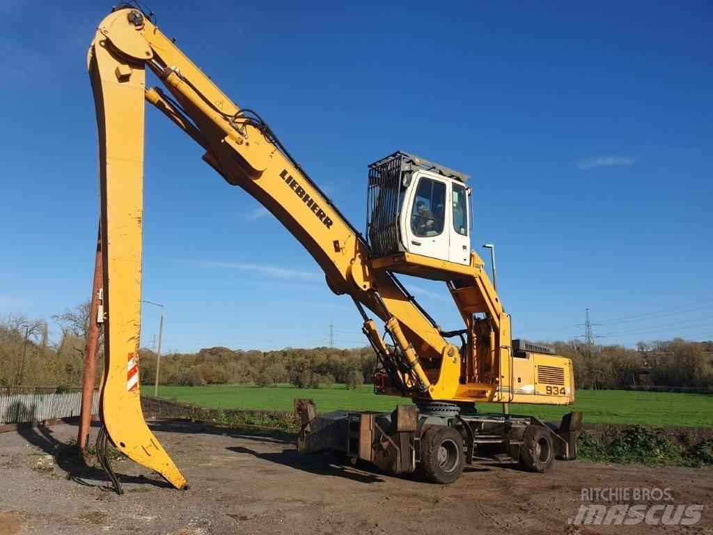 Liebherr A 934 C Bageri za manipuliranje materijalom / otpadom