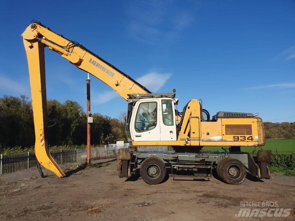 Liebherr A 934 C Bageri za manipuliranje materijalom / otpadom