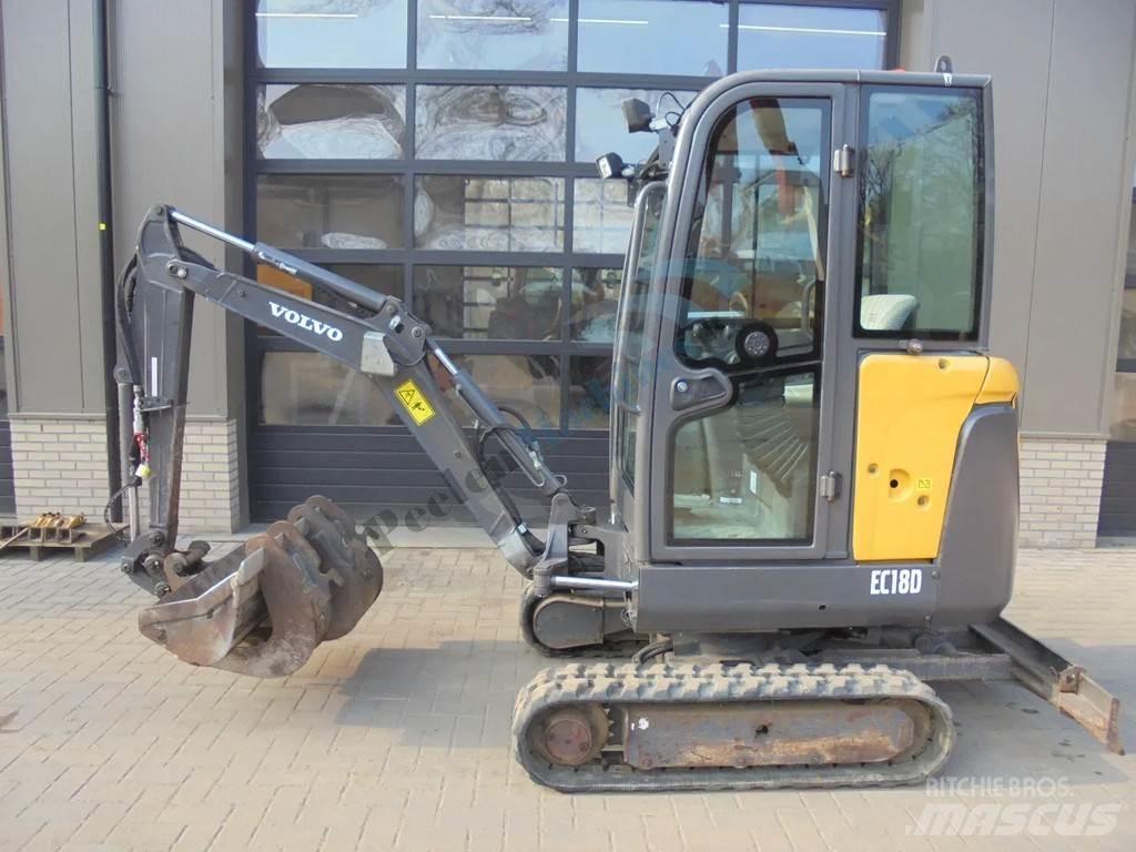 Volvo EC 18 D Mini bageri <7t