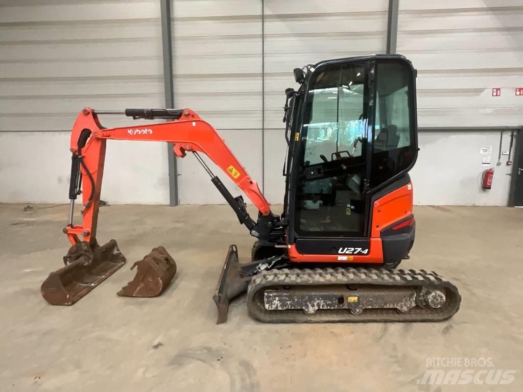 Kubota U 27-4 Mini bageri <7t