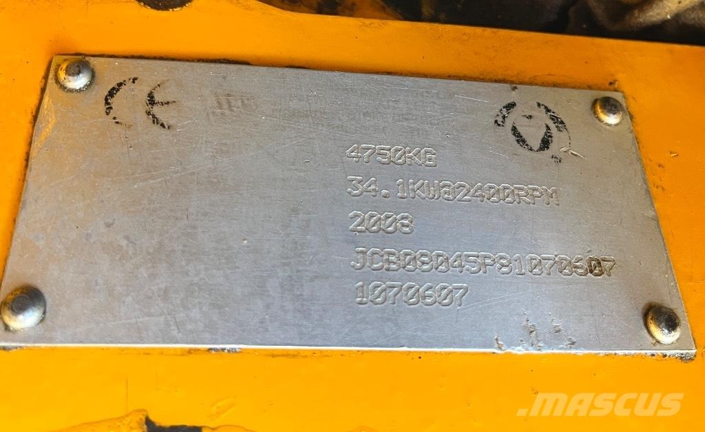 JCB 8045 ZTS Mini bageri <7t