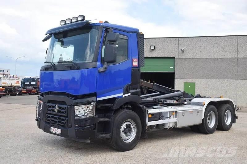 Renault C430 Rol kiper kamioni s kukama za dizanje