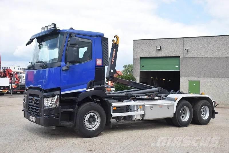 Renault C430 Rol kiper kamioni s kukama za dizanje