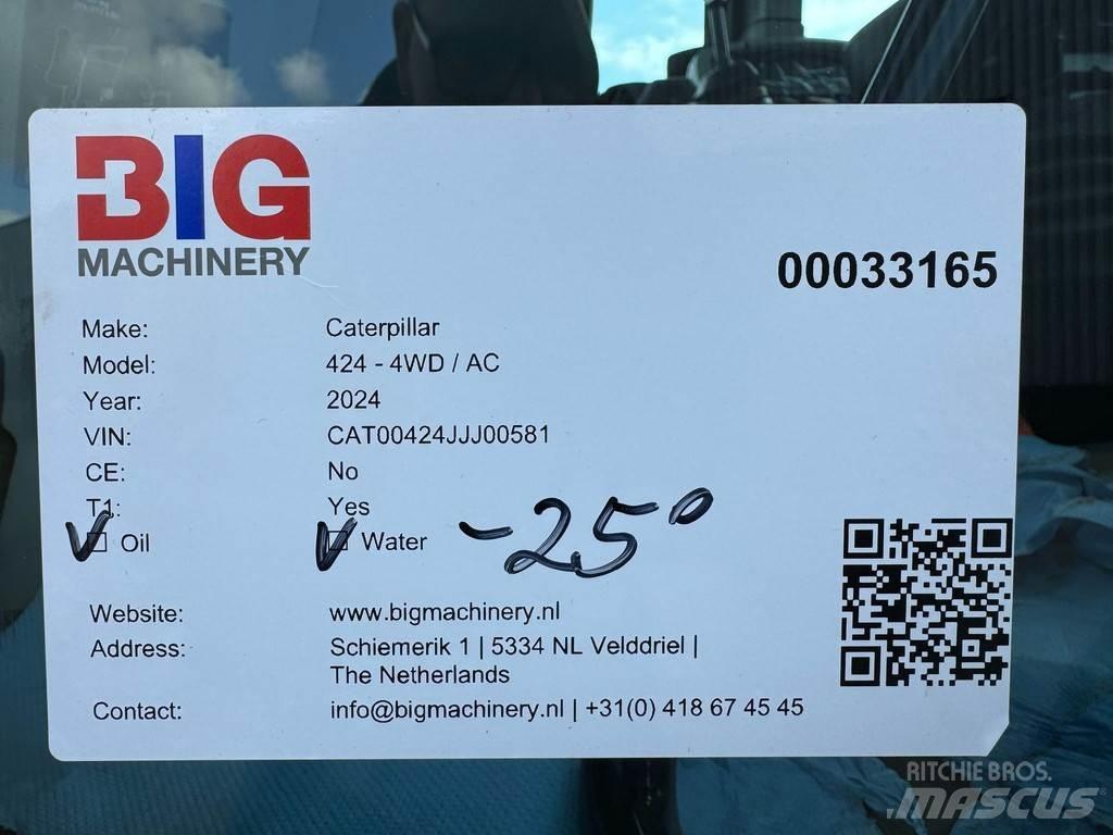 CAT 424 - 4WD / AC Utovarni rovokopači