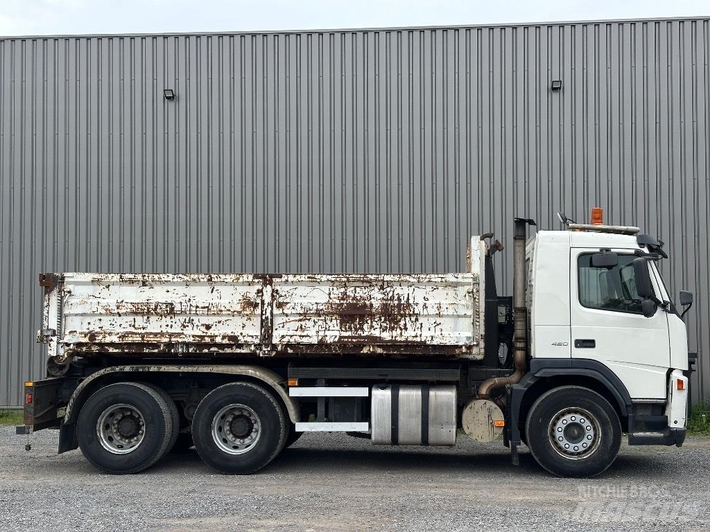 Volvo FM 12 420 Rol kiper kamioni s kukama za dizanje
