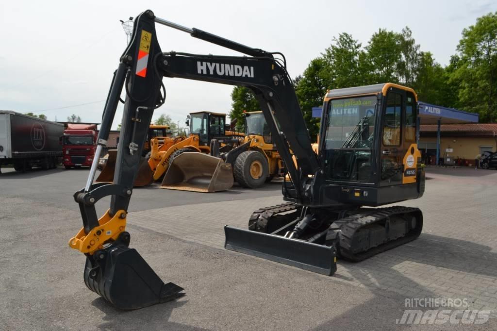 Hyundai HX 55 Mini bageri <7t