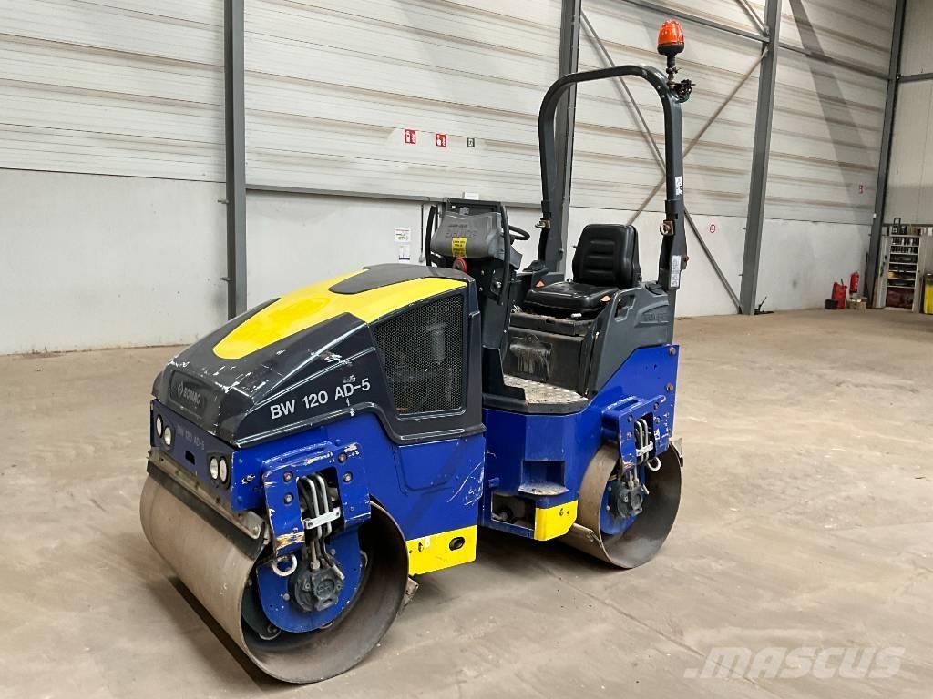 Bomag BW 120 AD-5 Valjci sa dvojnim bubnjem