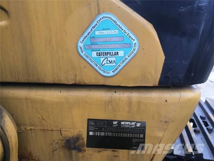CAT 320 D Bageri gusjeničari