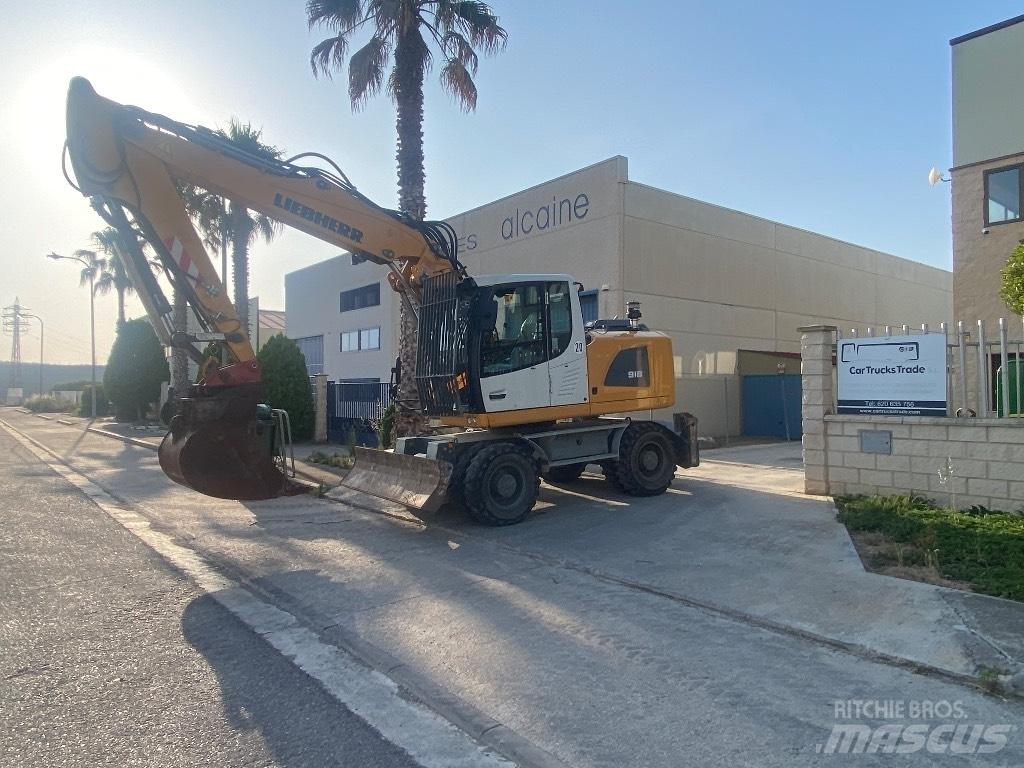 Liebherr A918 Bageri na kotačima