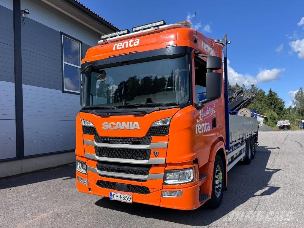 Scania G 410 Kamioni sa kranom