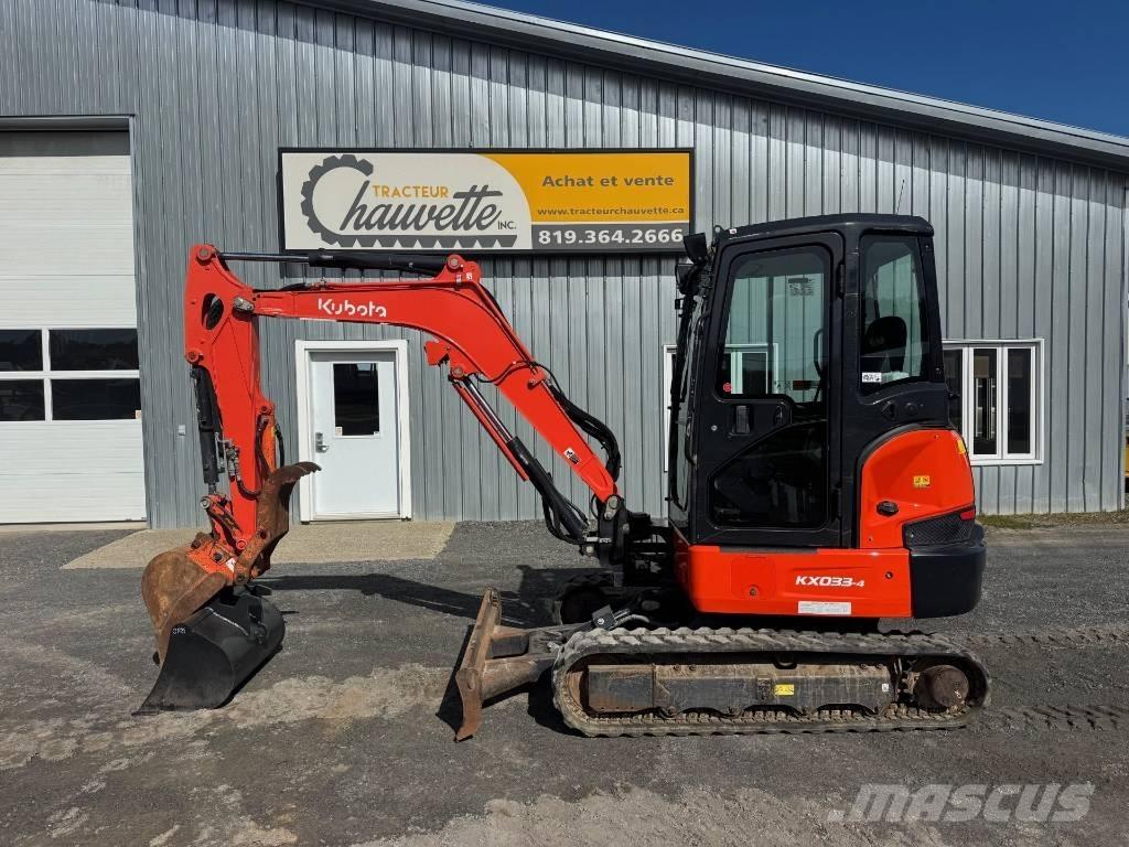 Kubota KX 033-4 Mini bageri <7t