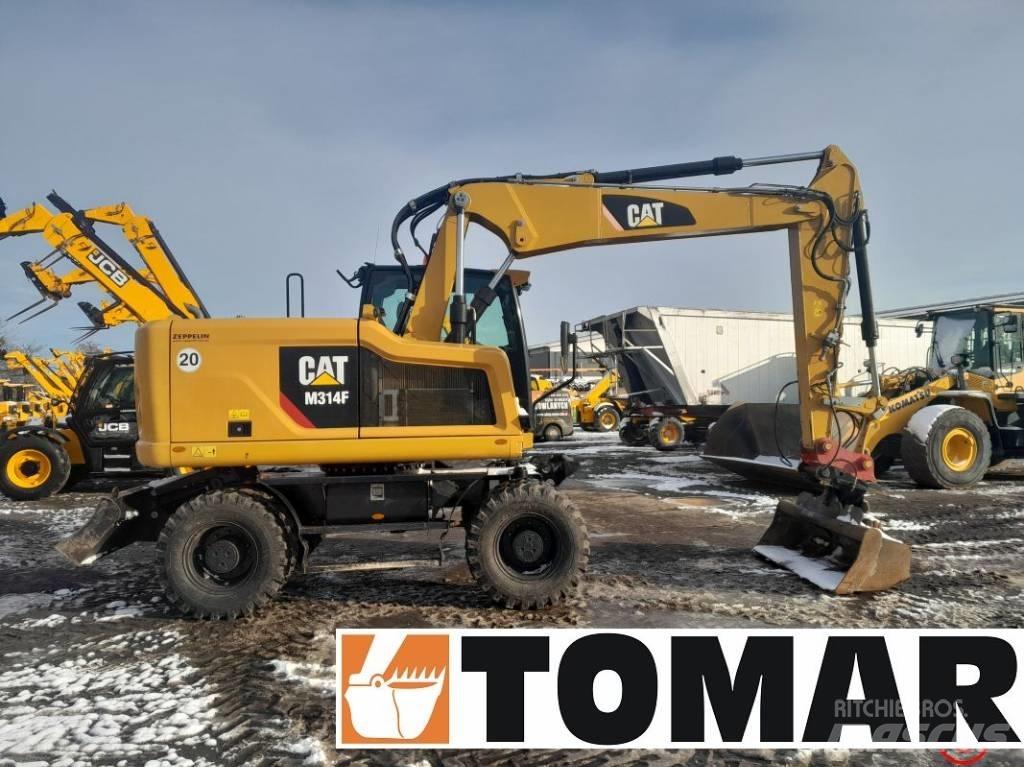 CAT M 314 F Bageri na kotačima