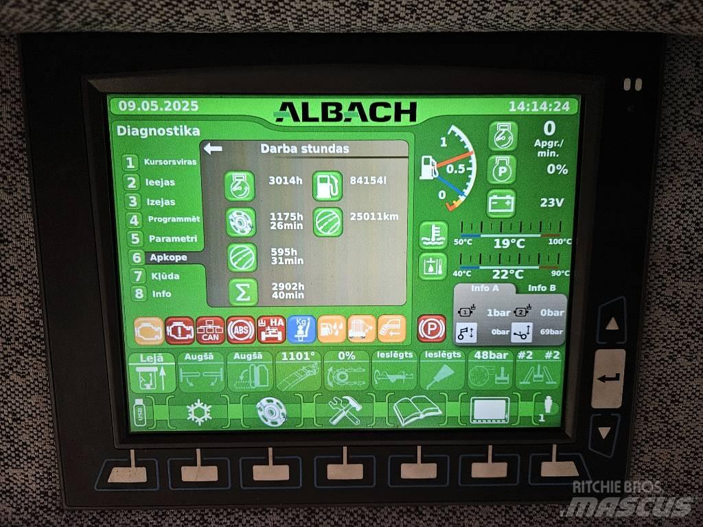 Albach Diamant 2000 Drobilice za drvo / čiperi