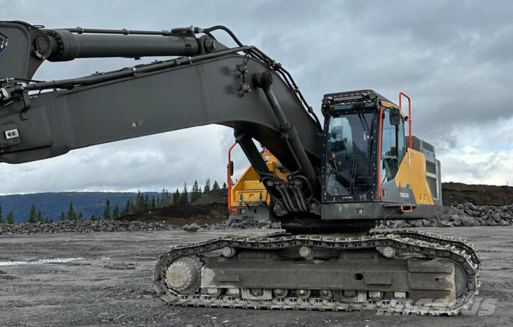 Volvo EC 480 E L Bageri gusjeničari