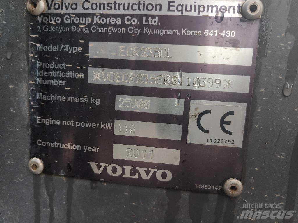 Volvo ECR 235 C L Bageri gusjeničari