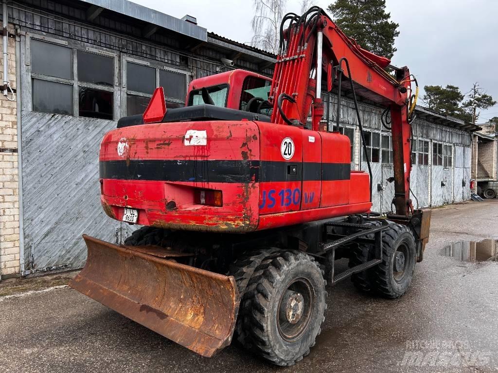 JCB JS 130 W Bageri na kotačima
