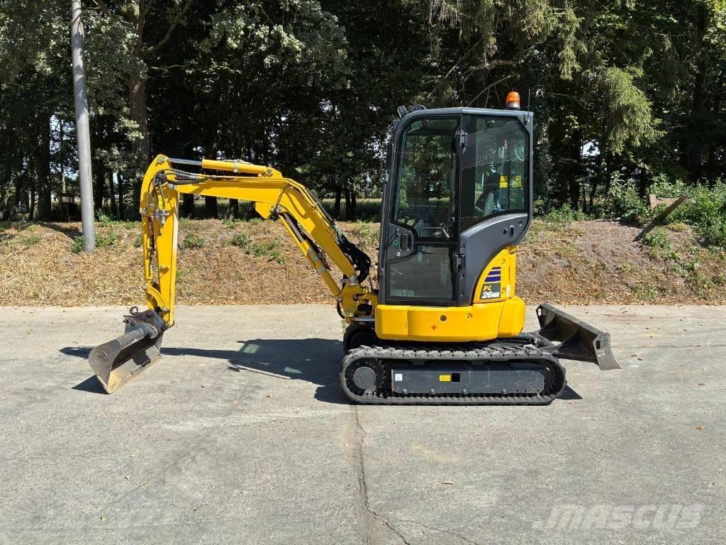 Komatsu PC26MR-5 Mini bageri <7t