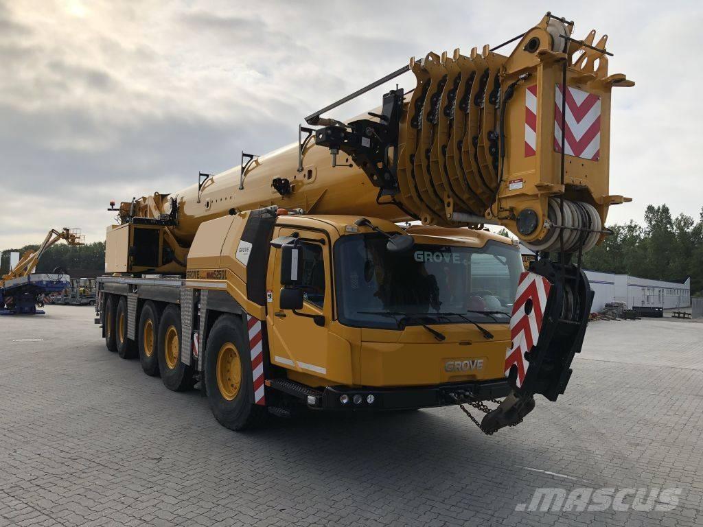 Grove GMK 5250 L Rabljene dizalice za težak teren