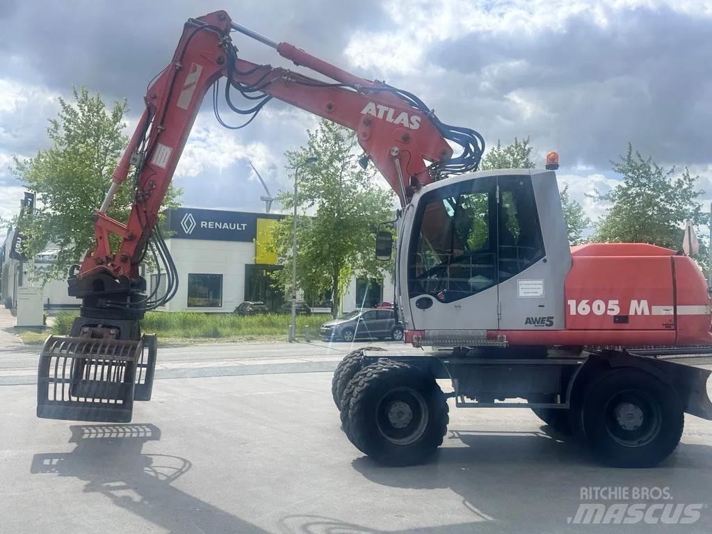 Atlas 1605 M Bageri na kotačima
