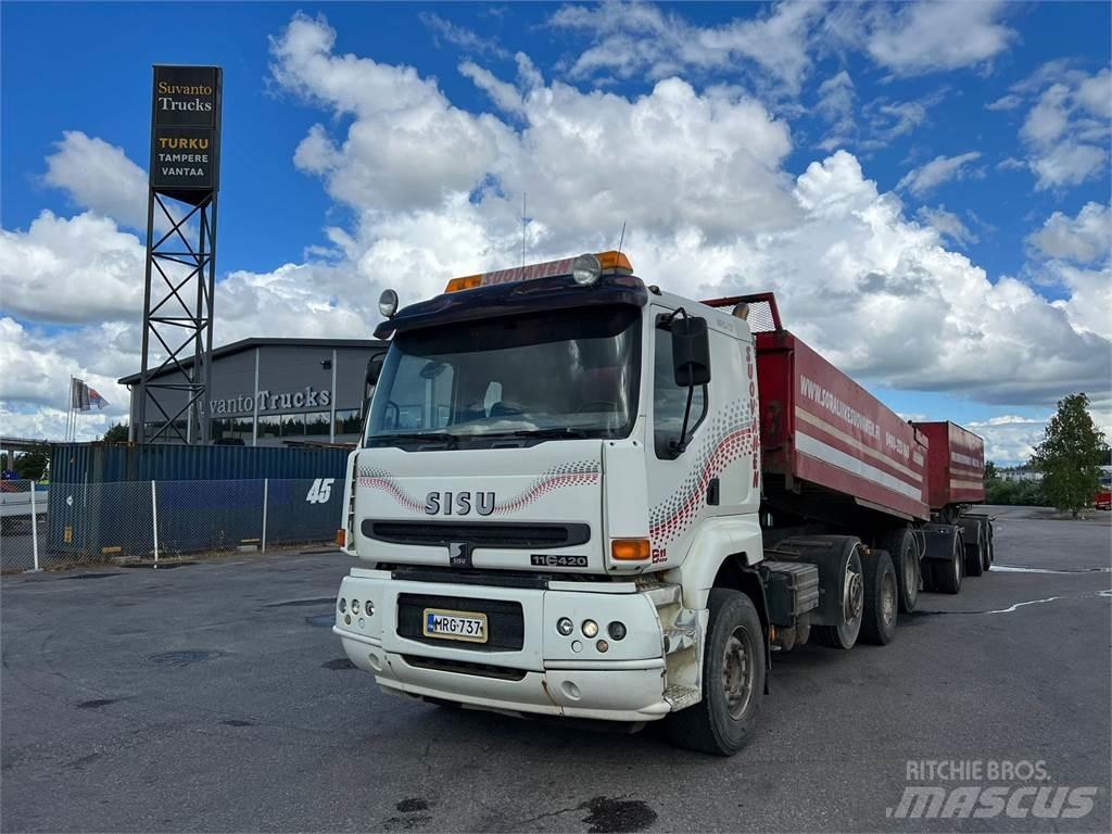 Sisu E11M-420 8X4 Kiper kamioni