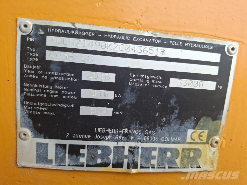 Liebherr 936 Bageri gusjeničari
