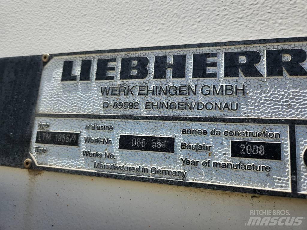 Liebherr LTM1055 Rabljene dizalice za težak teren