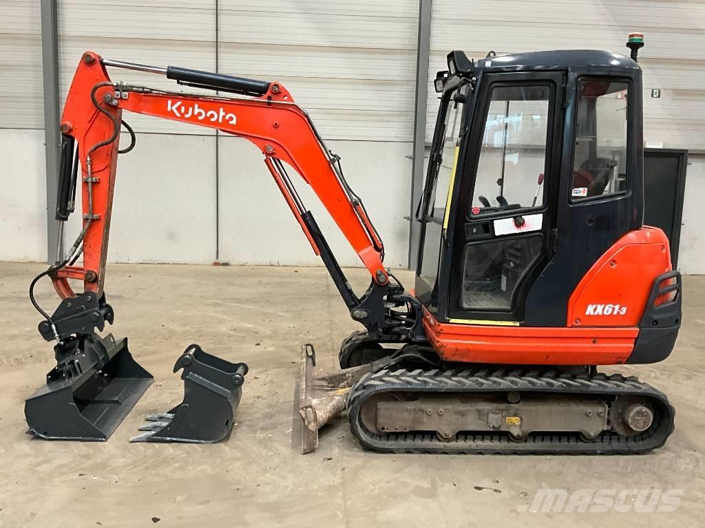 Kubota KX 61-3 Mini bageri <7t