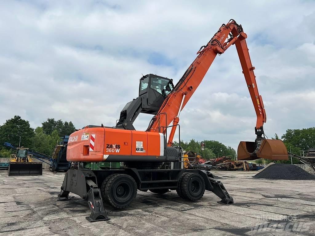 Hitachi ZX360 W-3 Bageri za manipuliranje materijalom / otpadom