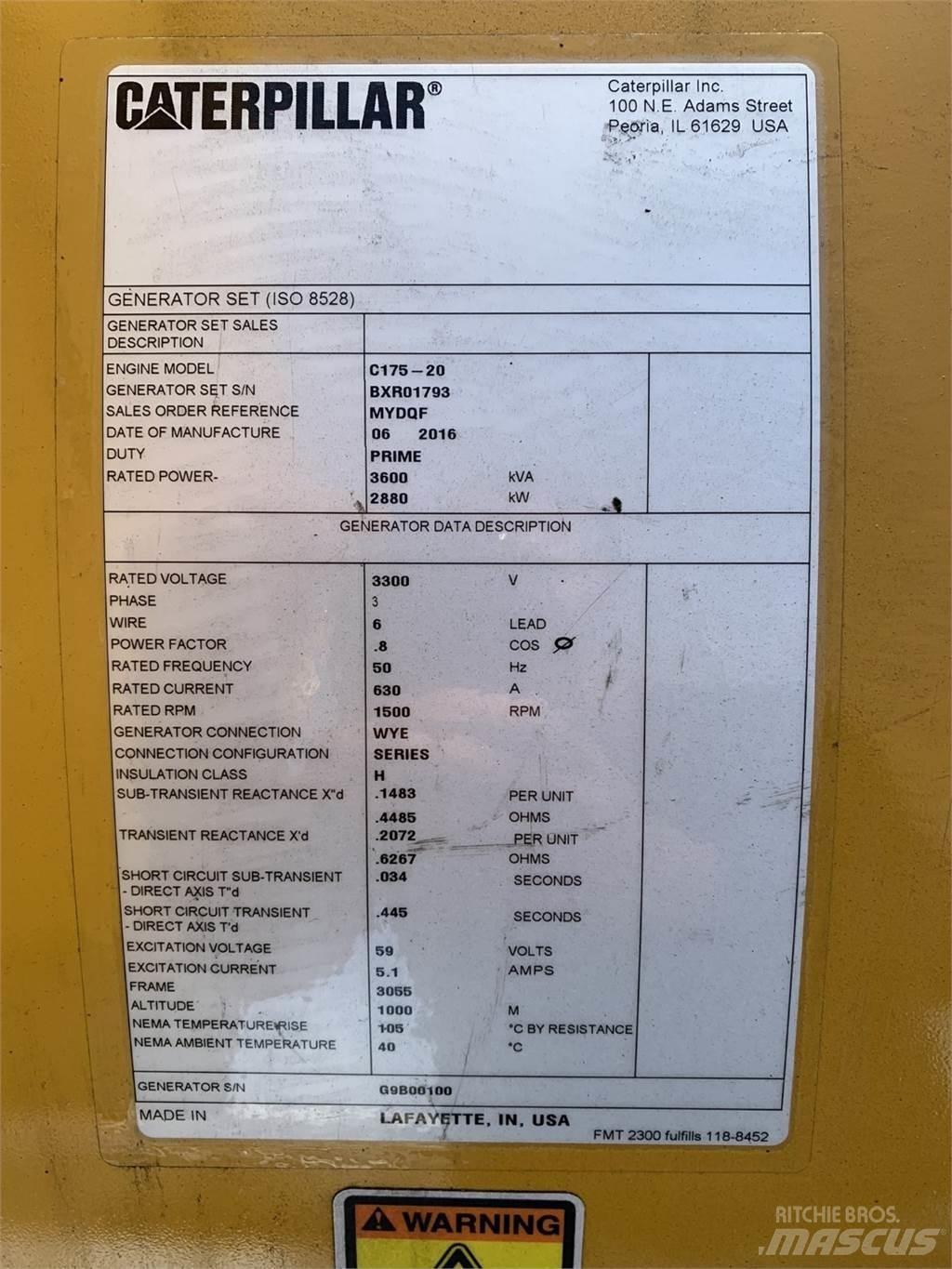 CAT SR5 Ostali agregati