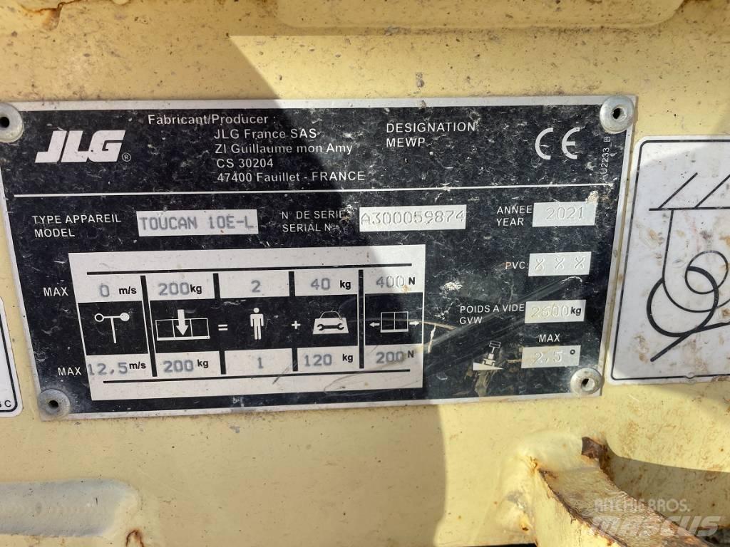 JLG Toucan 10 E Vertikalne radne podizne platforme