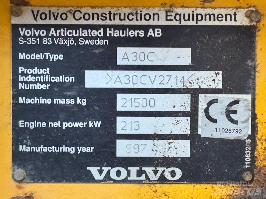 Volvo A 30 C Zglobni demperi