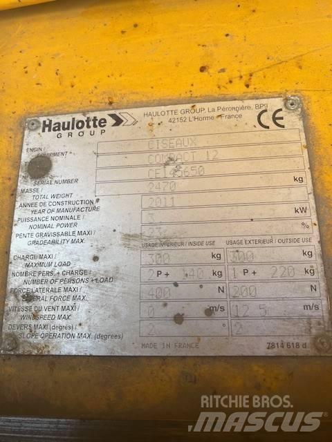 Haulotte Compact 12 Škaraste platforme