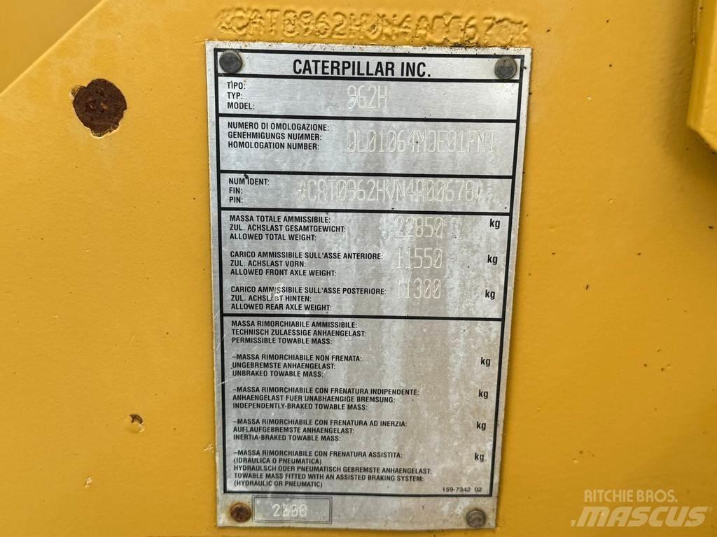 CAT 962H Utovarivači na kotačima