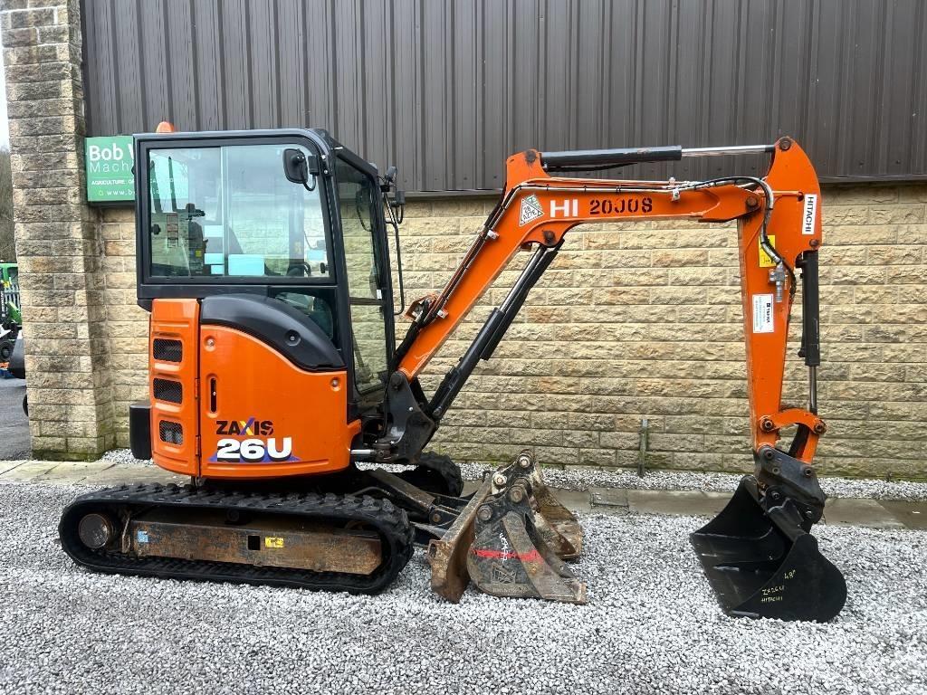 Hitachi ZX26U-6 Mini bageri <7t
